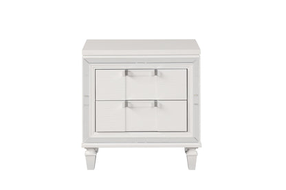 Genoa - Nightstand - Sparkling White