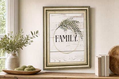 22x26 Family Farmhouse II By Grace Popp - Beige