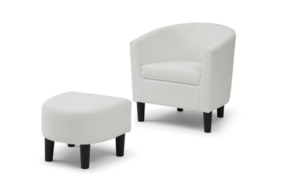 Glory Furniture - Salem - Chair & Ottoman