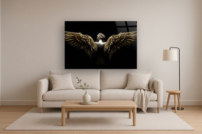 Temp Glass With Foil - Wing Spread - Black