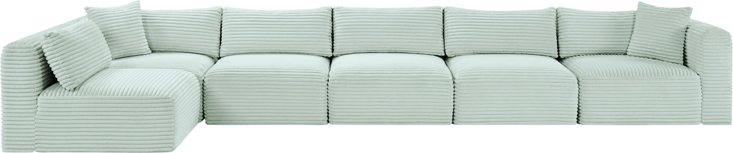 Shaggy - 6 Piece Modular Sectional