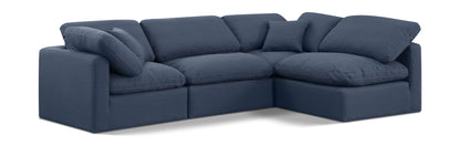 Indulge - Linen 4 Piece Modular Sectional