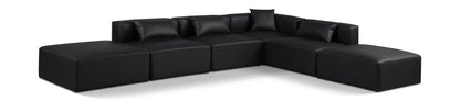Cube - 6 Piece Modular Corner Armless Sectional