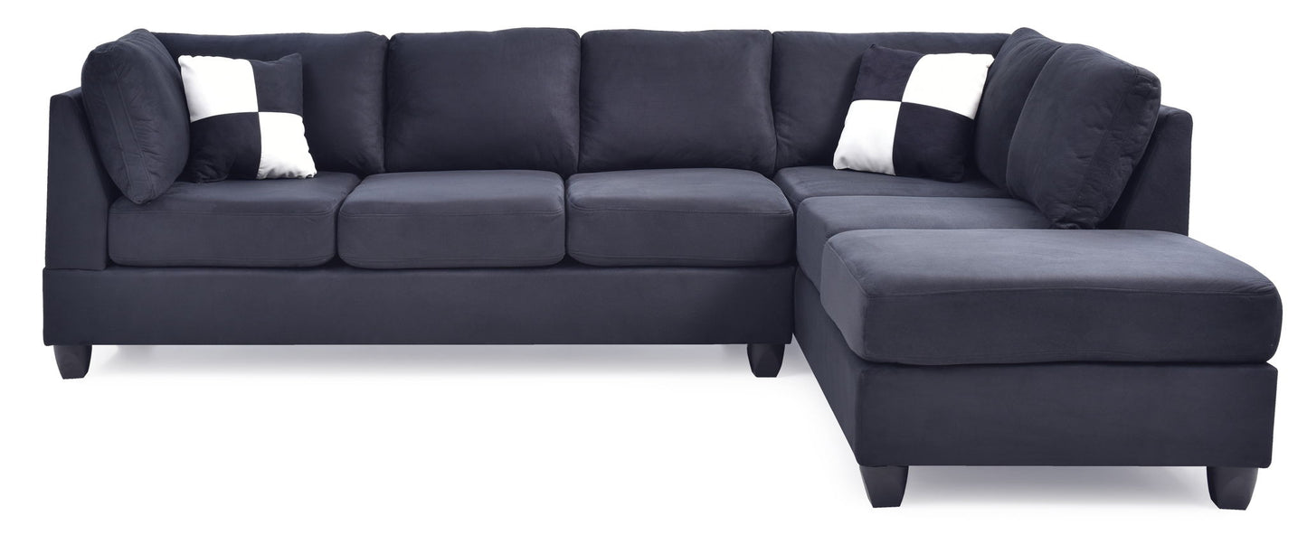 Glory Furniture - Malone - Fabric Sectional