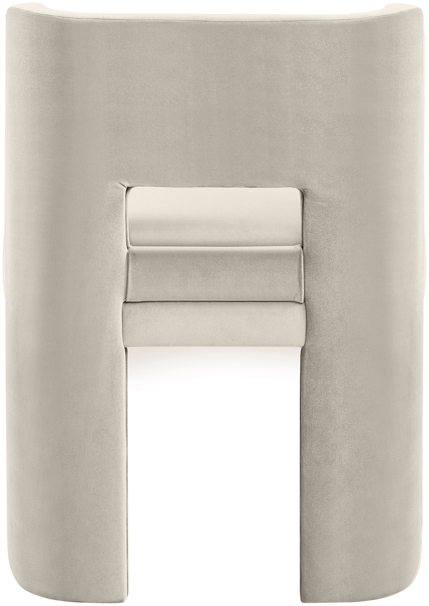 Zuno - Velvet Performance Fabric Upholstered Dining Chair (Set of 2)