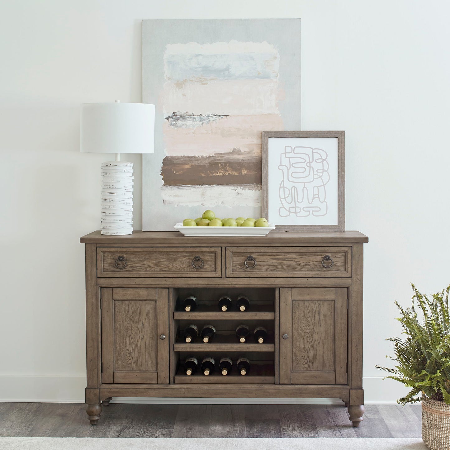 Americana Farmhouse - Buffet - Light Brown