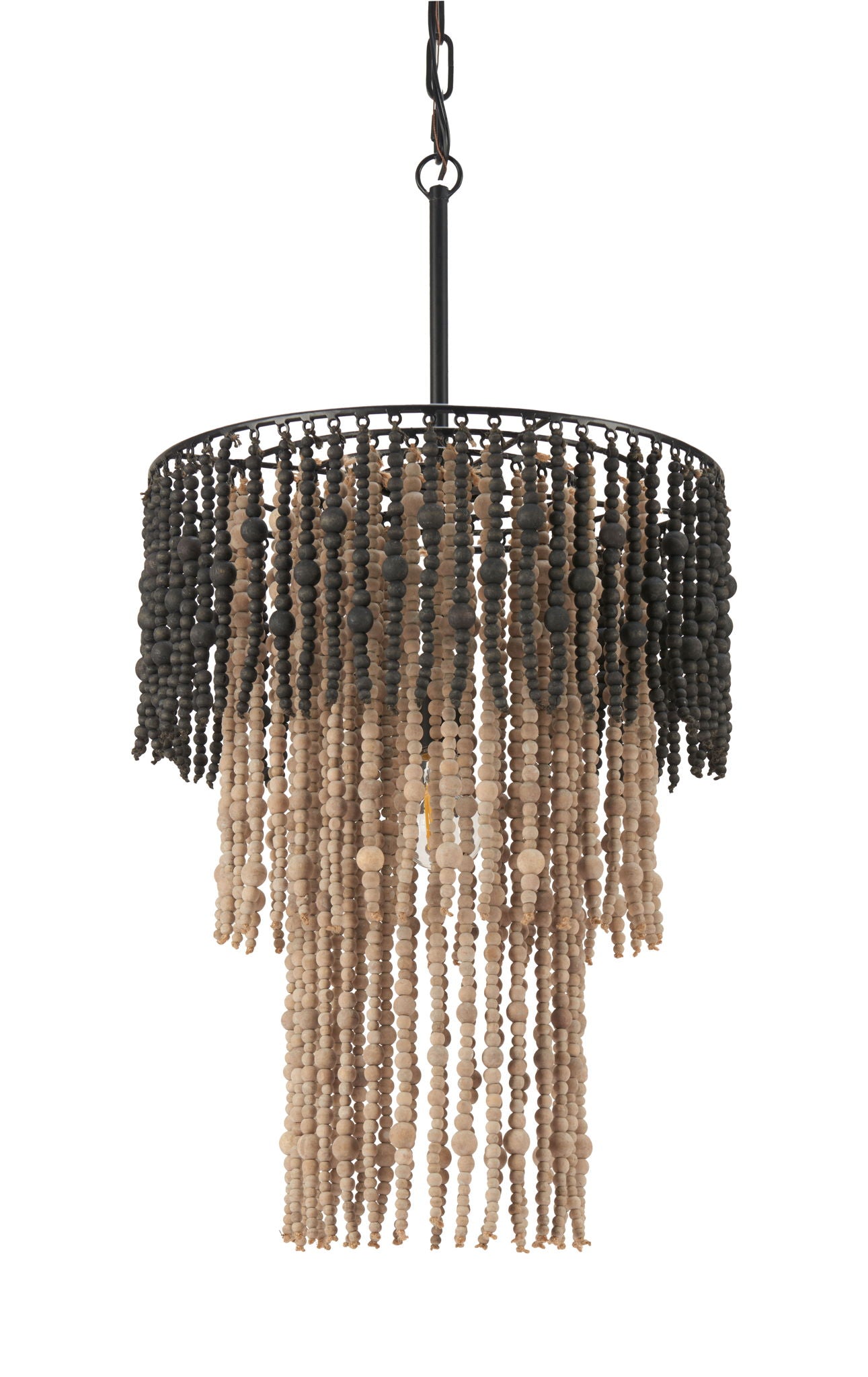 Bizu - Ceiling Lamp - Black / Beige
