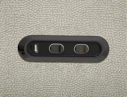 Kennett - Chenille Upholstered Power Reclining Loveseat - Ivory