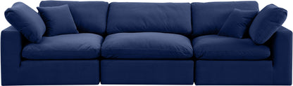 Comfy - Velvet Modular Sofa 3 Seats