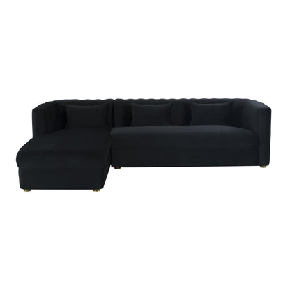 Callie - Velvet Sectional - LAF