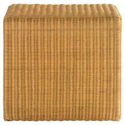 Juanita - Square Rattan End Table - Natural