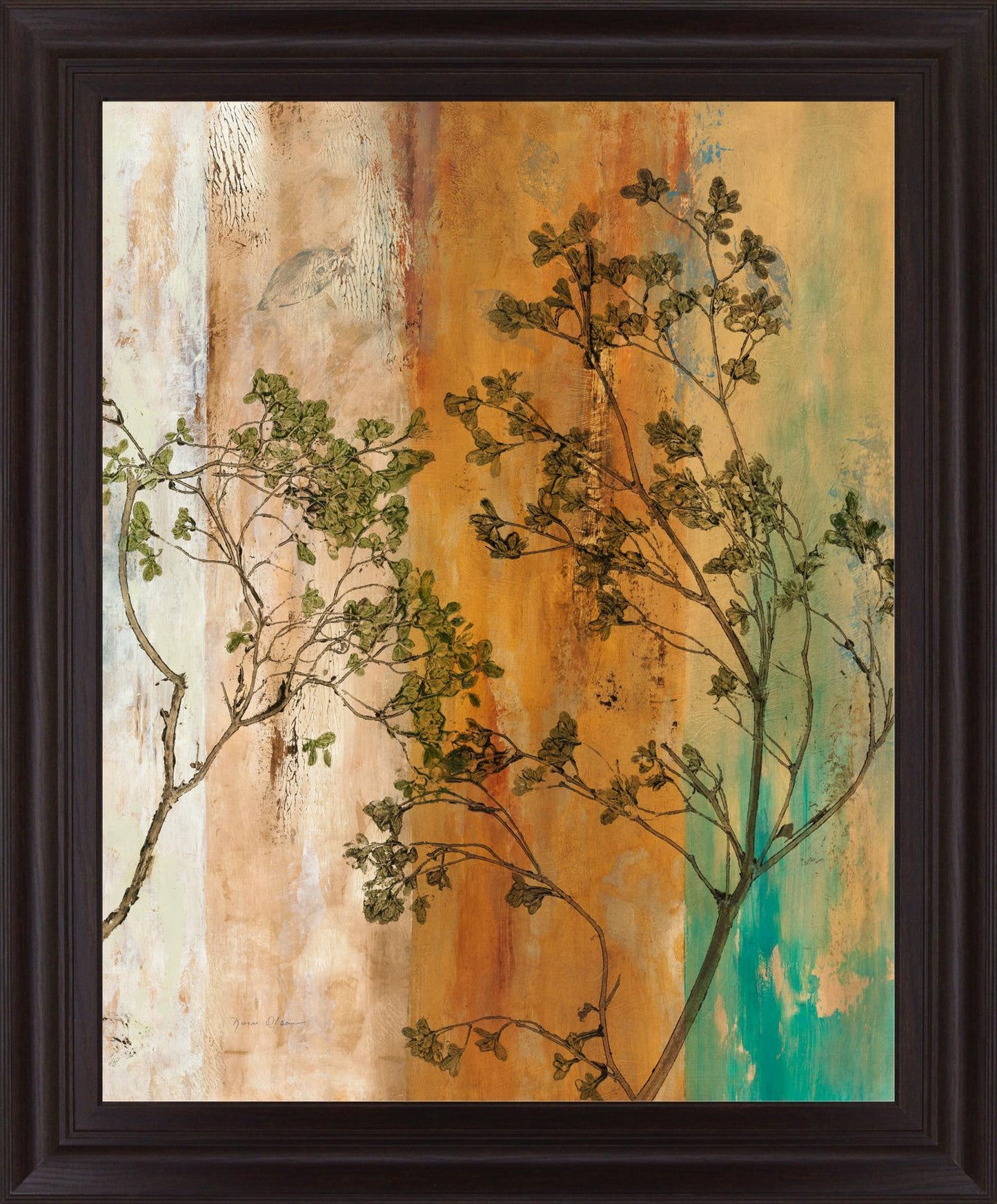 Autumn Branch Reverie - 28" x 34" Framed Wall Art