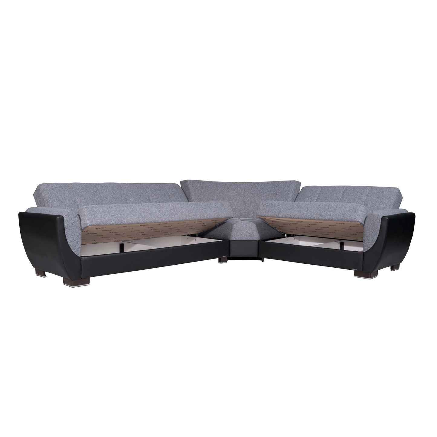 Ottomanson Armada Air - Upholstered Convertible Sectional With Storage