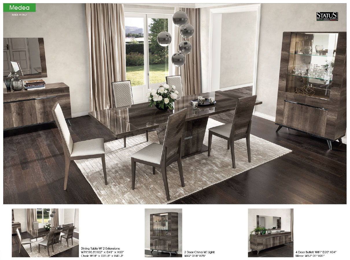 Medea - Dining Table - Dark Brown
