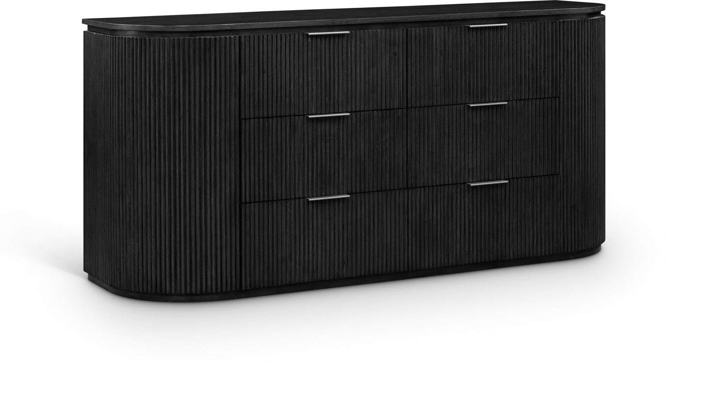 Astrid - Solid Wood And Oak Veneer Dresser