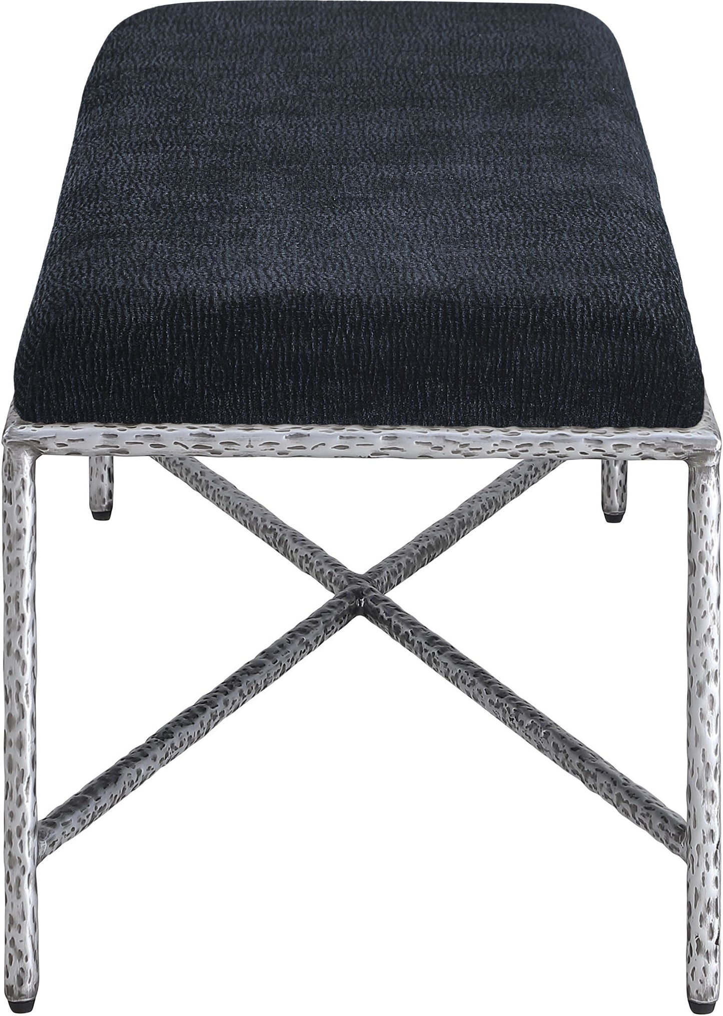 Valley - Bench With Silver Frame