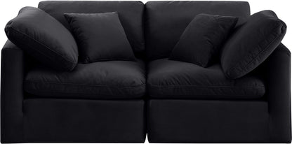 Indulge - Velvet 2 Seat Modular Sofa
