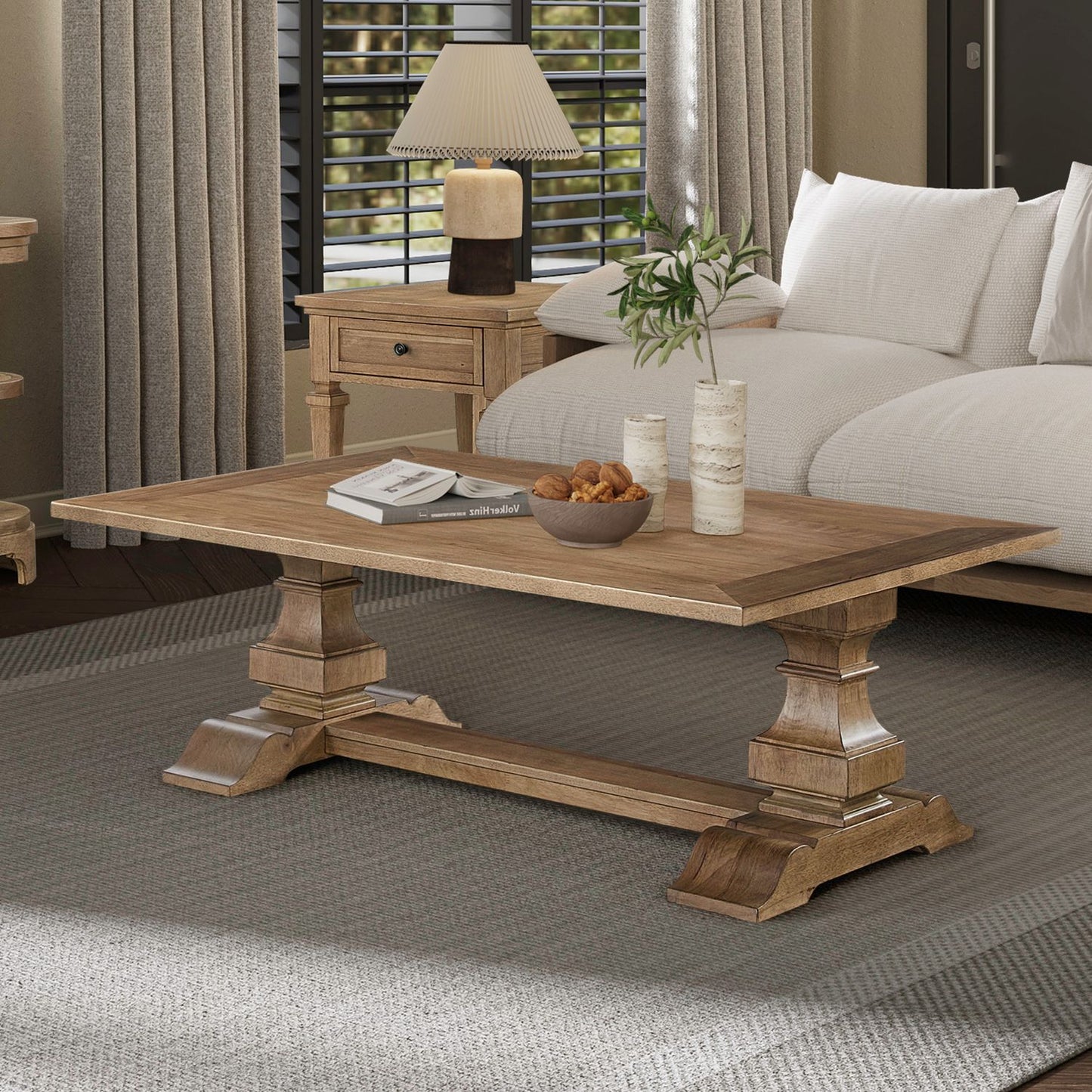 Haven Hills - 3 Piece Table Set - Camel Beige