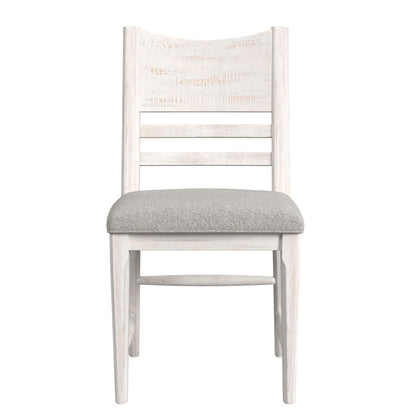 Rogen Rustic - Dining Side Chair (Set of 2) - Rustic White / Gray