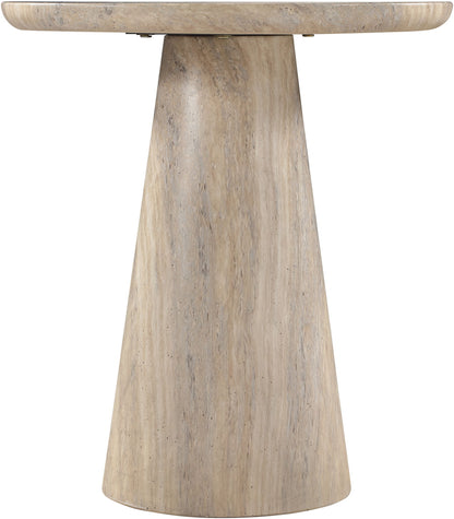 Cassino - Concrete Indoor/Outdoor End Table - Travertine
