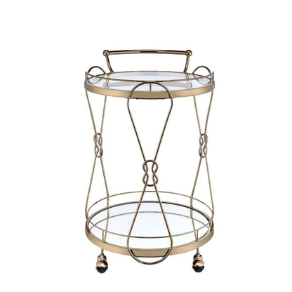 Zekera - Serving Cart - Champagne