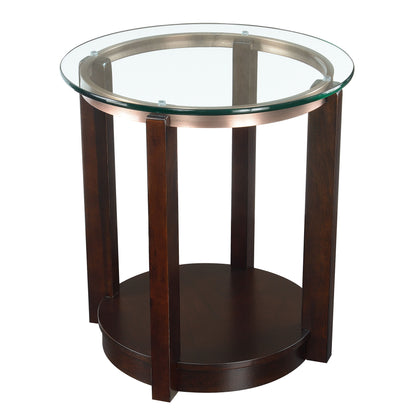 Elsa - End Table - Espresso