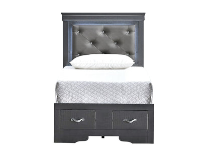 Glory Furniture - Lorana - Storage Bed With LED
