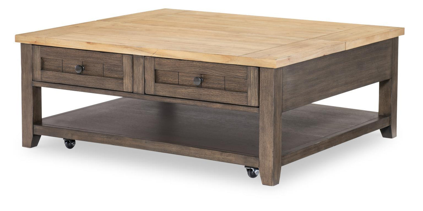 XXX's And OOO's - Cocktail Table - Two Tone