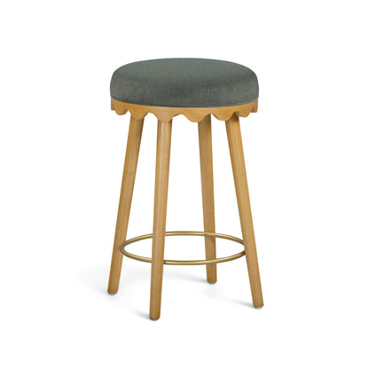 Oodle - Performance Vegan Mohair Stool