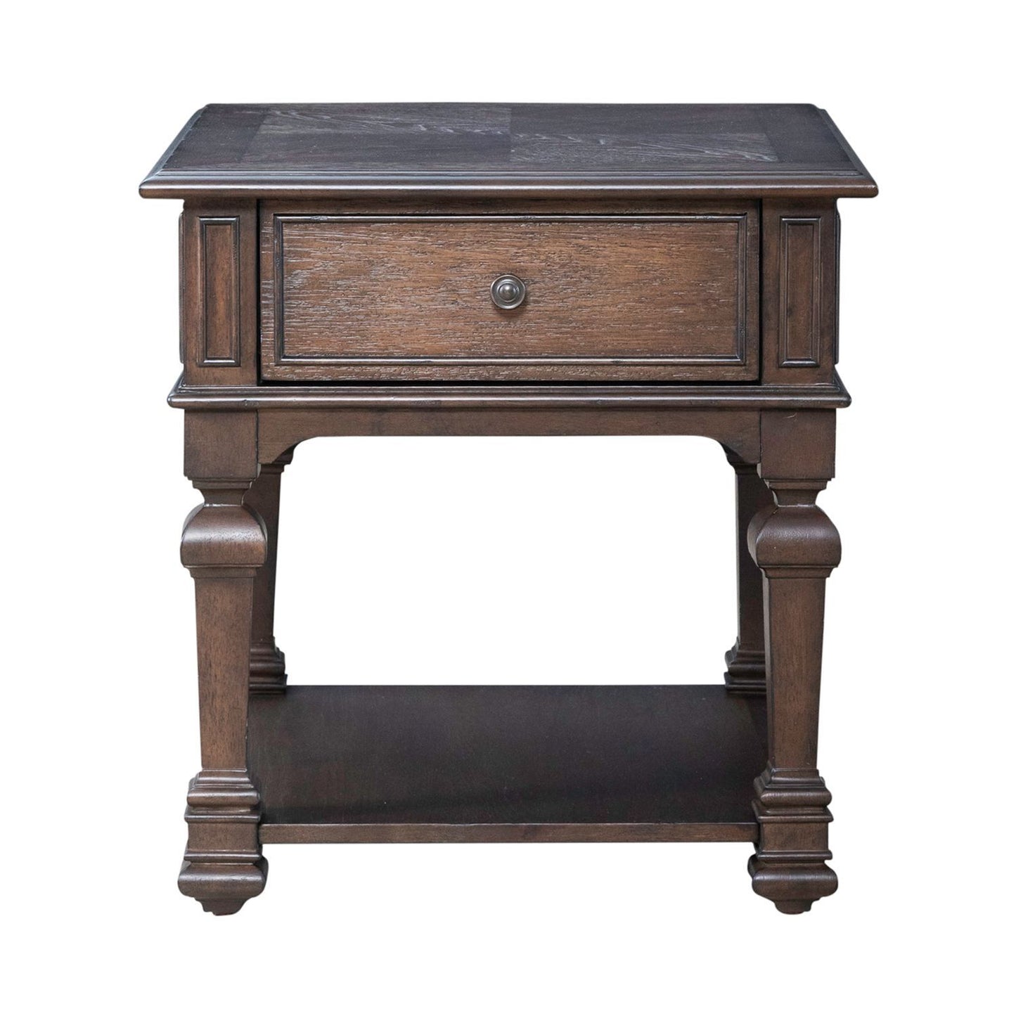 Providence Park - Drawer End Table - Chateau Brown