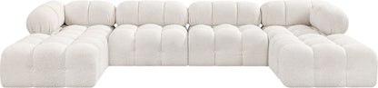 Ames - 6 Piece Fabric Modular U-Shaped Sectional
