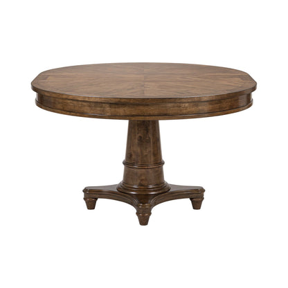 Harrison Heights - Pedestal Table - Sienna