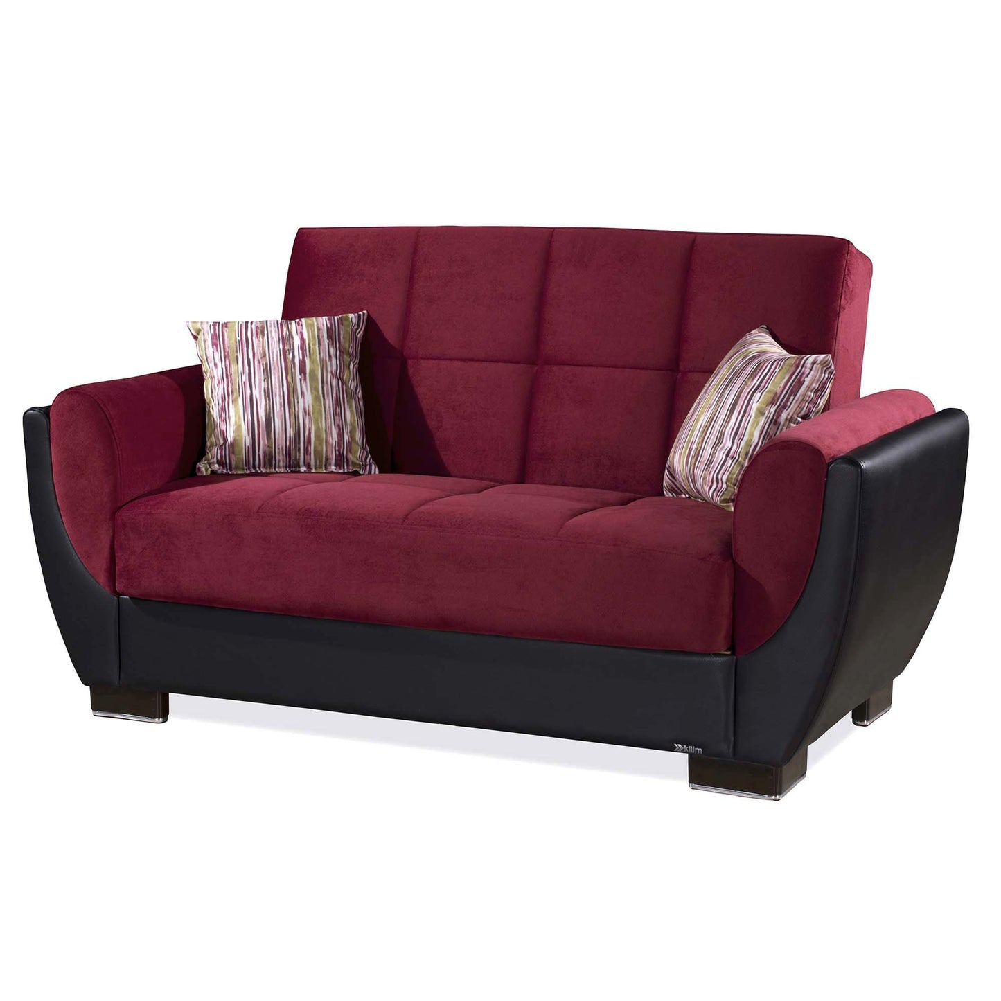 Ottomanson Armada Air - Upholstered Convertible Loveseat With Storage - Microfiber