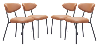 Rorun - Dining Chair (Set of 4) - Brown