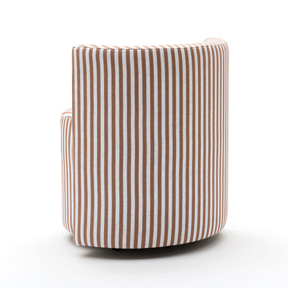 Alyssa - Striped Rolling Desk Chair