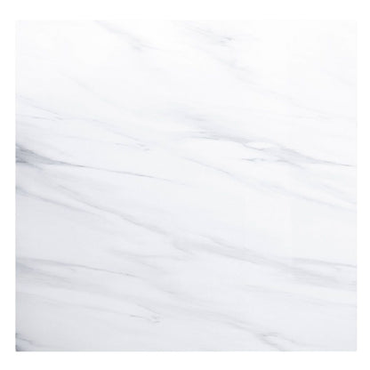 Yabeina - Square Dining Table - Marble Top Top & Gray Oak