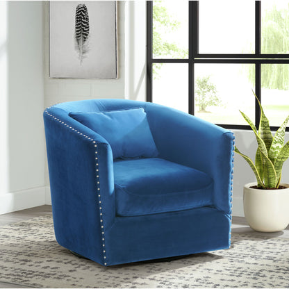 Stanton - Swivel Chair With Nails