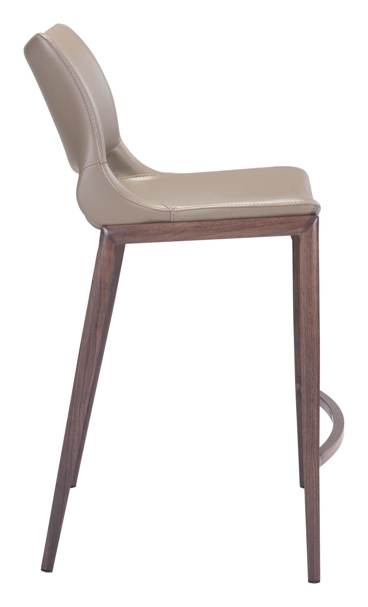 Ace - Counter Chair With Walnut Legs (Set of 2)