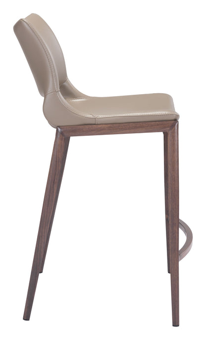 Ace - Counter Chair With Walnut Legs (Set of 2)