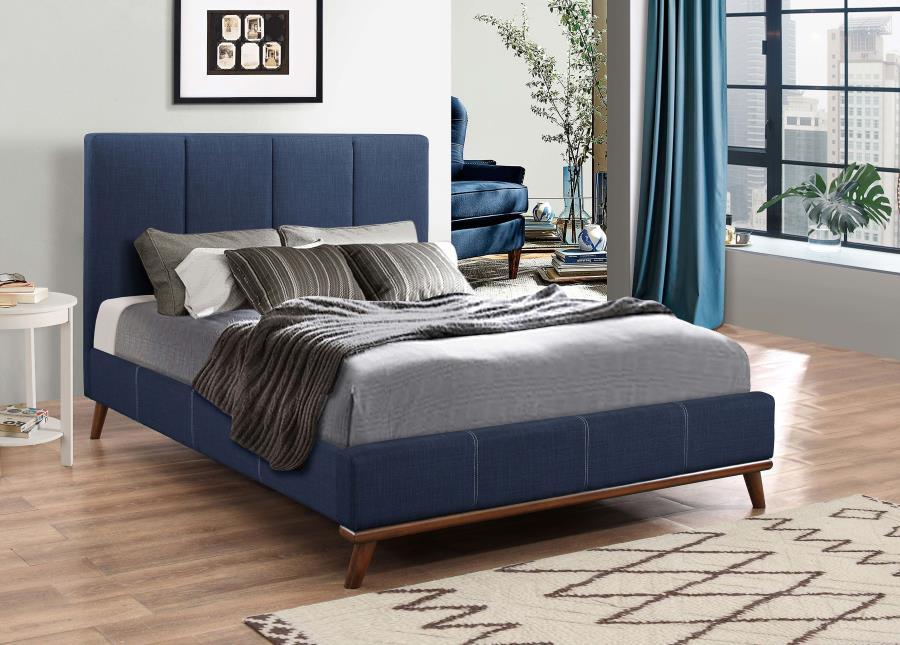 Charity - Upholstered Panel Bed