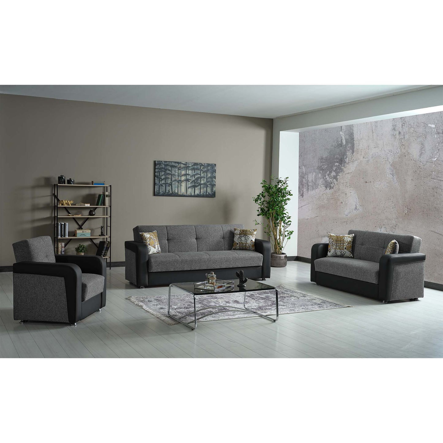 Ottomanson Harmony - Convertible Loveseat With Storage