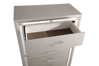 Alana - Chest - Silver Champagne