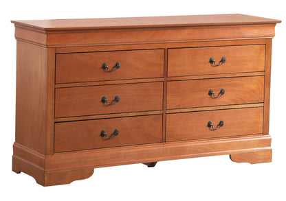Glory Furniture - Louis Phillipe - Dresser & Mirror