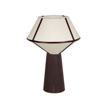 Josephine - Upwards Table Lamp - Chocolate Brown
