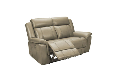 9015 - Sofa With Manual Recliner - Taupe