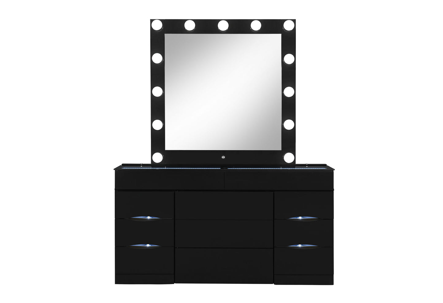 Ella - Vanity With Speaker - Black