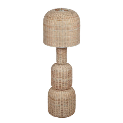 Kootu - Rattan Floor Lamp - Natural