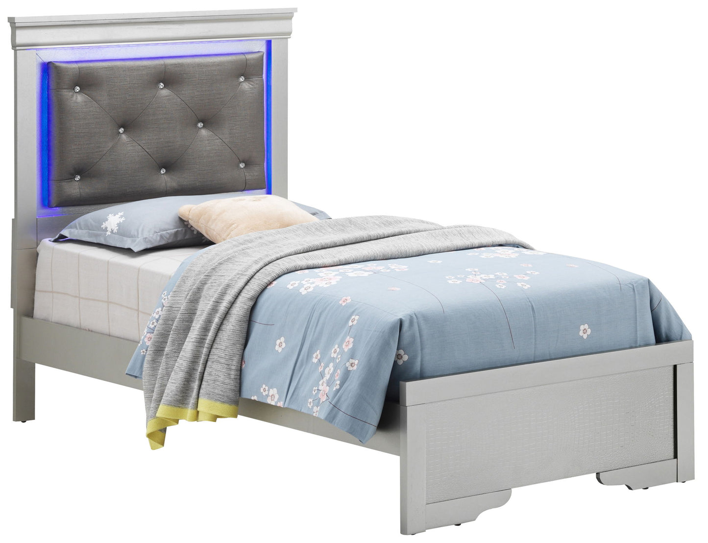 Glory Furniture - Lorana - Bed With LED