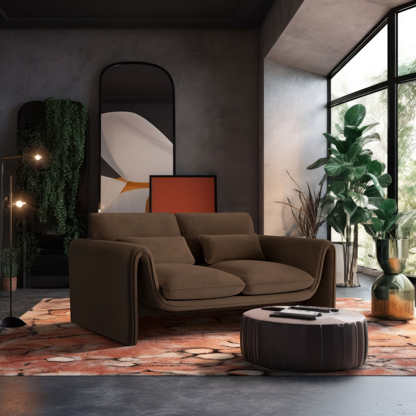 Sloan - Velvet Loveseat
