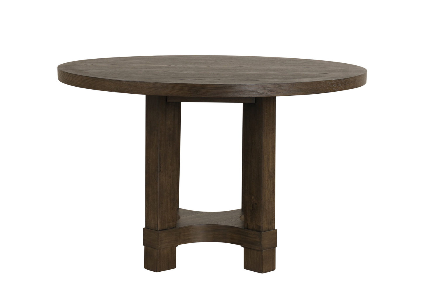 Cityscape - Round Dining Table - Dark Brown